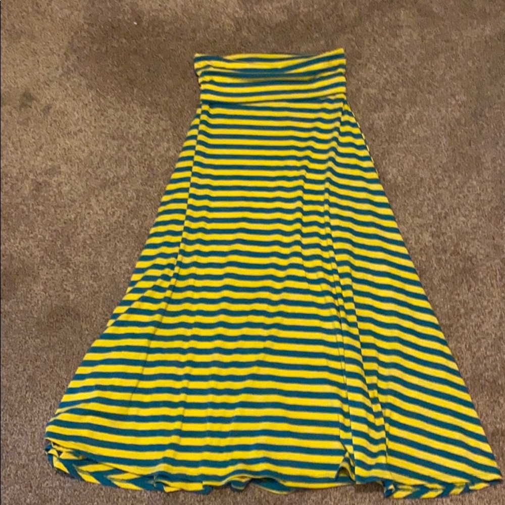 🧹👗5 for $20 Lularoe Maxi Skirt Striped XS